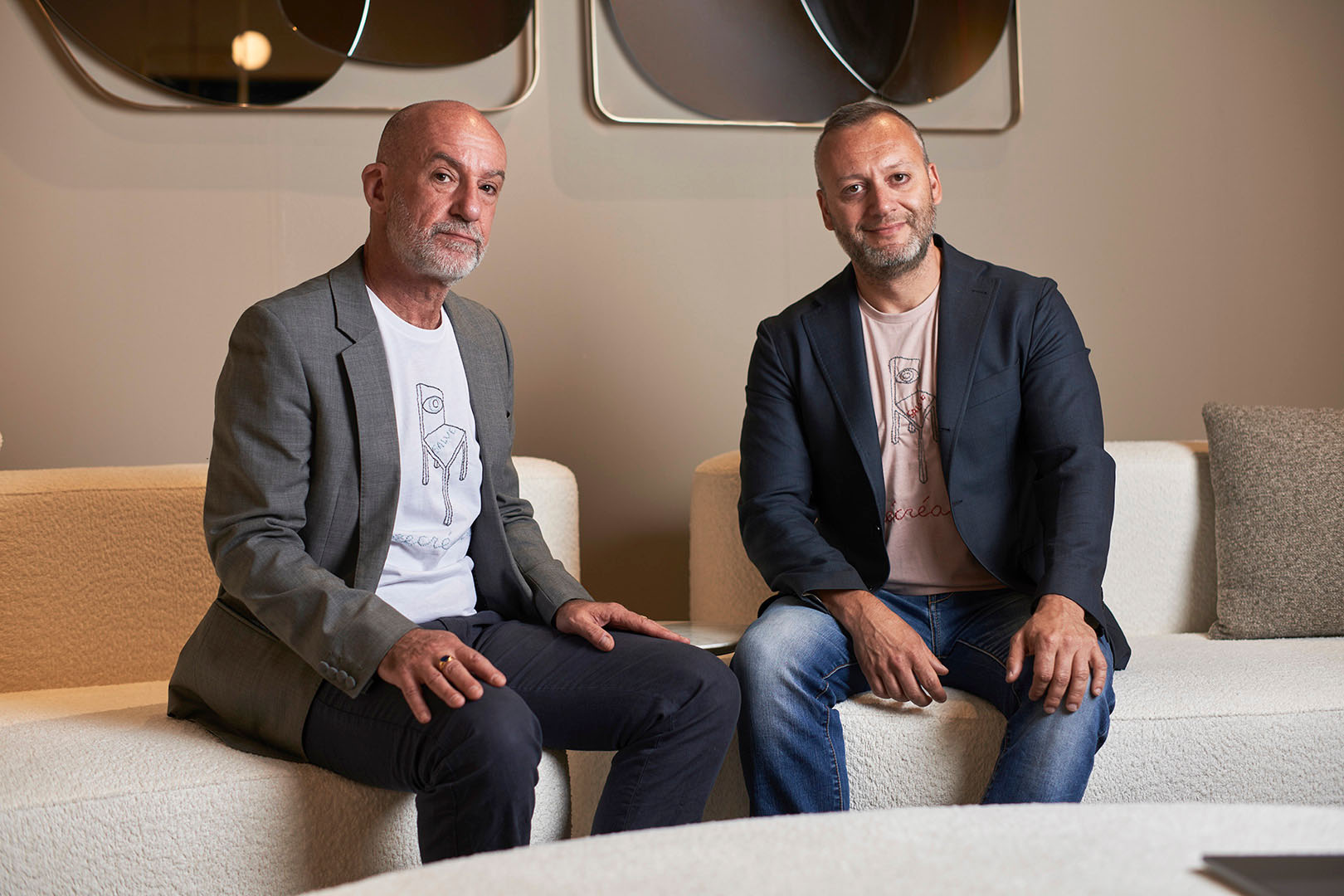 Photo of Piero Angelo Orecchioni and Jonathan Rosenfeld